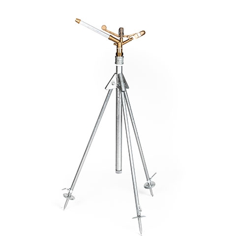 sprinkler stand 1.25inch galvanized tripod normal