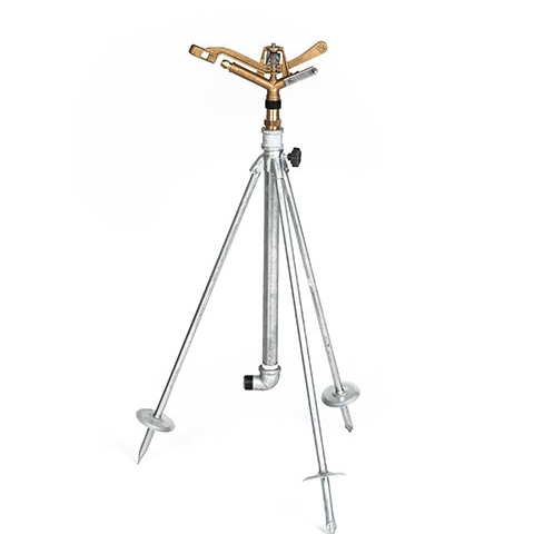 sprinkler stand 1inch galvanized tripod normal